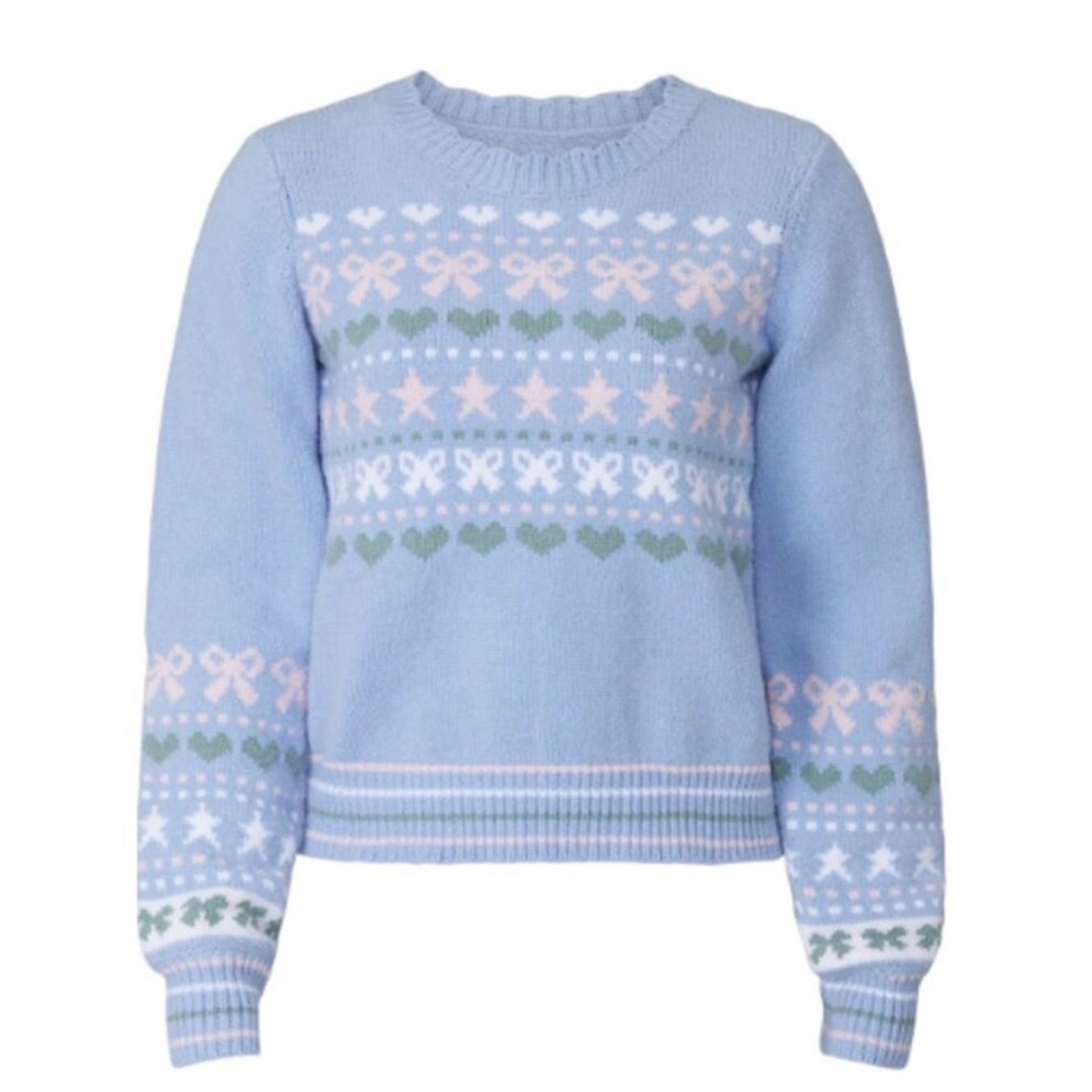LoveShackFancy Zaheer Pullover Sweater - Picture 2 of 8